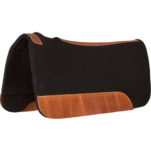 Mustang Black Felt Contoured Pad Tack - Saddle Pads Mustang