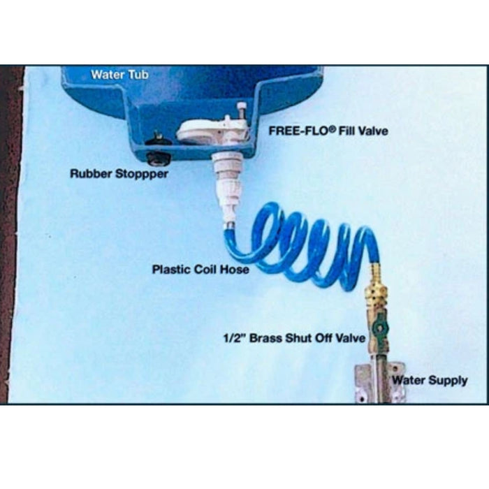 Free-Flo Livestock Anti Siphoin Water Valve