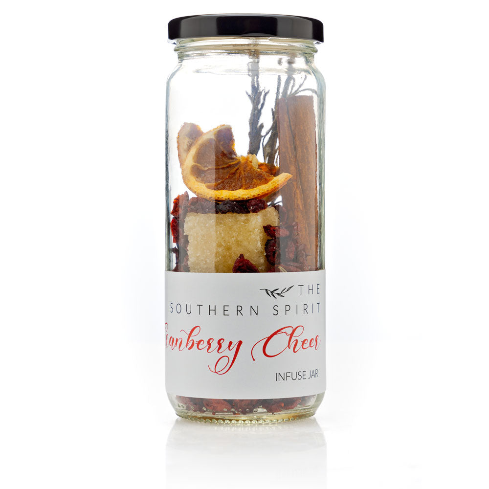 The Southern Spirit Infuse Jar - Cranberry Cheer HOME & GIFTS - Gifts The Southern Spirit   
