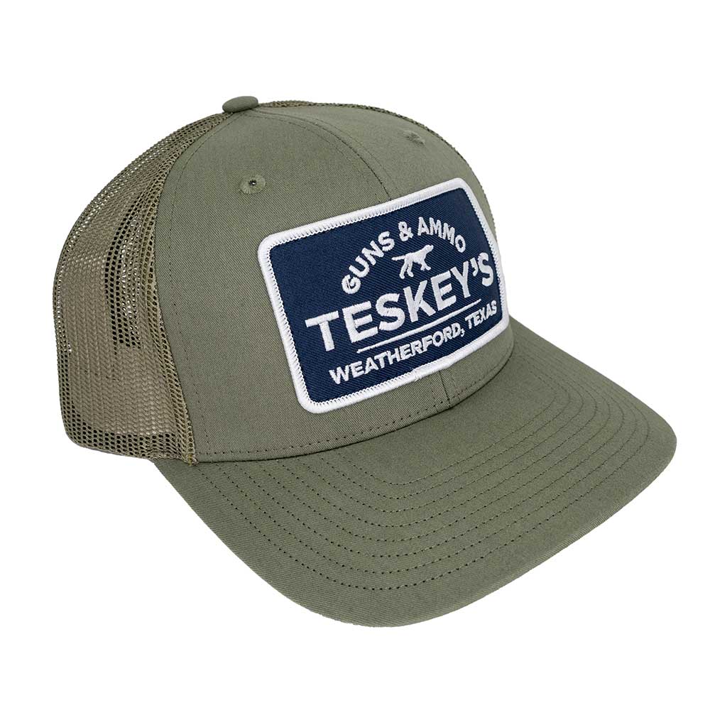 Teskey's Guns & Ammo Pointer Cap - Loden TESKEY'S GEAR - Baseball Caps Richardson   