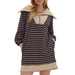 * Striped Mini Dress - FINAL SALE WOMEN - Clothing - Dresses Entro