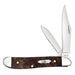 WR CASE BROWN MAPLE BURL PEANUT Knives W.R. Case   