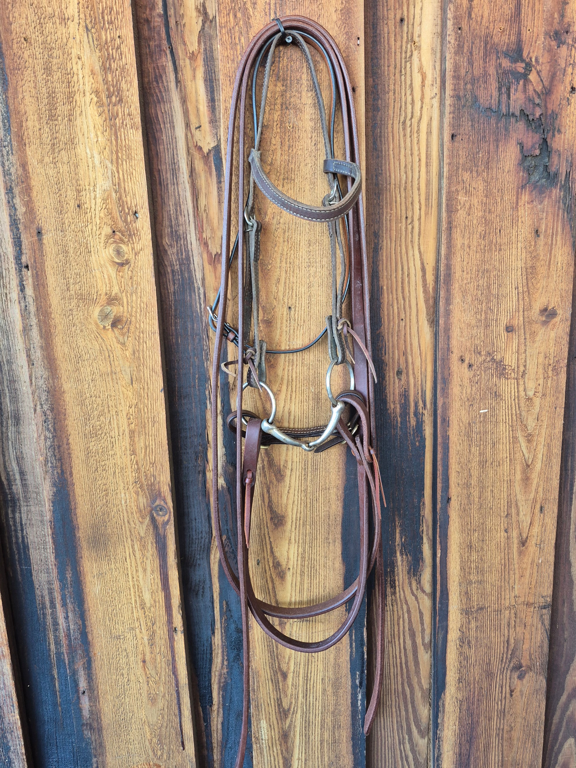 Bridle Rig - O-Ring - Snaffle Bit SBR529 Sale Barn MISC   