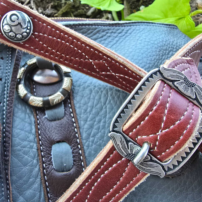 Handmade Crossbody Chap Purse