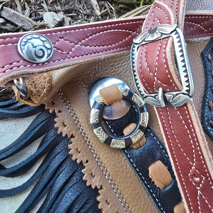 Handmade Crossbody Chap Purse