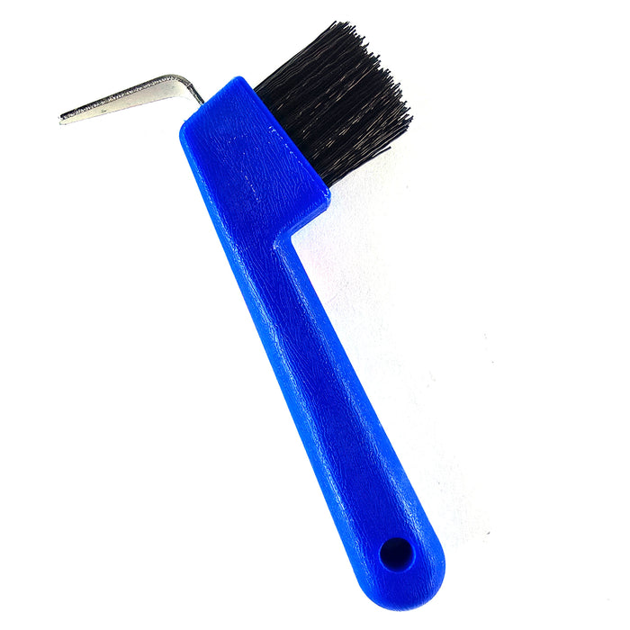 Partrade Hoof Pick With Brush Farrier & Hoof Care - Tools Partrade Blue