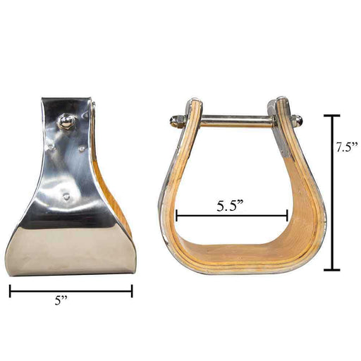 Formay Monel Stirrups Tack - Saddle Accessories Partrade