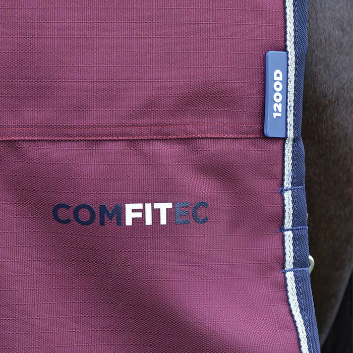 Weatherbeeta ComFiTec Essential Turnout 220G - Burgandy/Navy