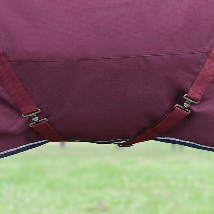 Weatherbeeta ComFiTec Essential Turnout 220G - Burgandy/Navy