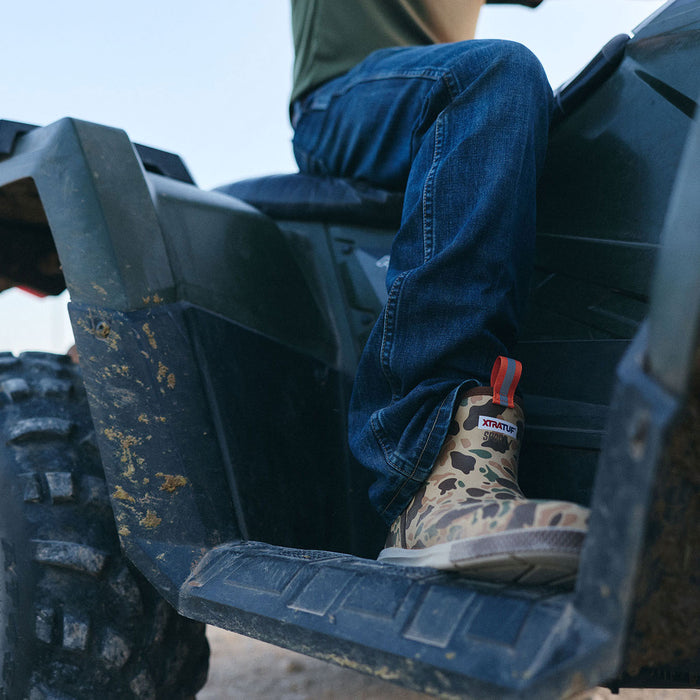 XTRATUF Duck Camo Men's Ankle Deck Boot Sport