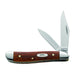 Case Smooth Chestnut Bone Peanut Knives W.R. Case   