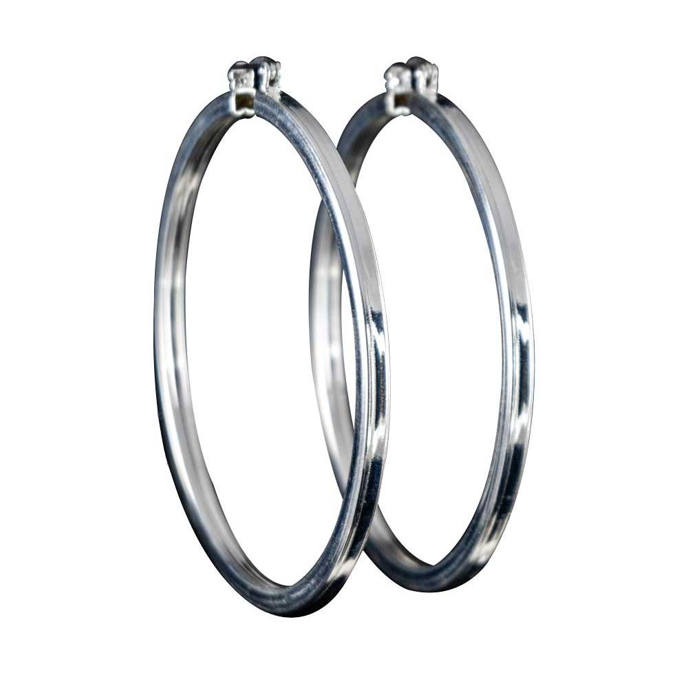 2" Sterling Hoop Earrings WOMEN - Accessories - Jewelry - Earrings Sunwest Silver   