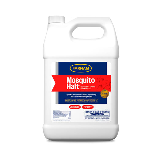 Farnam Mosquito Halt® Repellent Spray for Horses Equine - Fly & Insect Control Farnam 1 Gallon