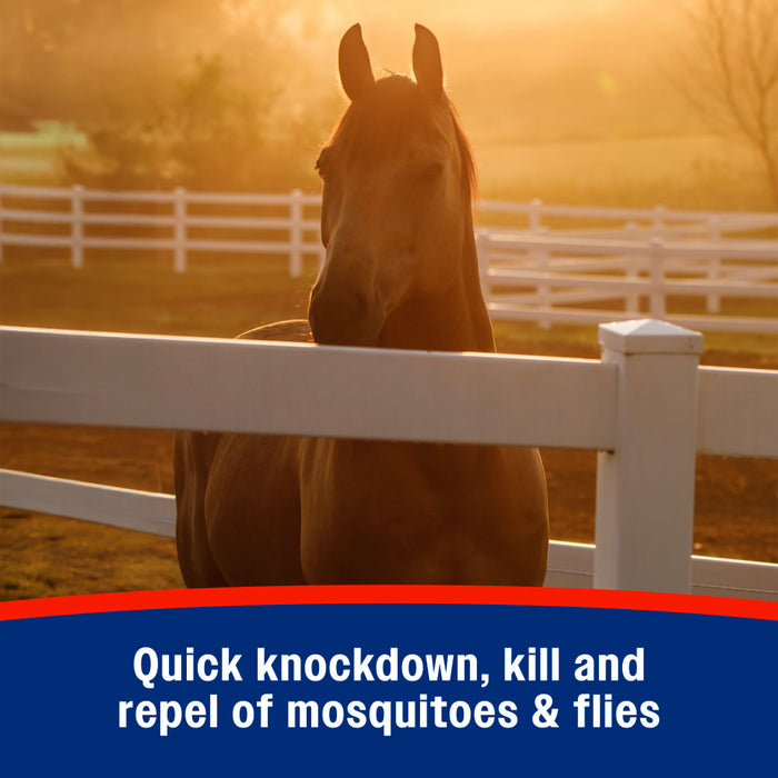 Farnam Mosquito Halt® Repellent Spray for Horses Equine - Fly & Insect Control Farnam