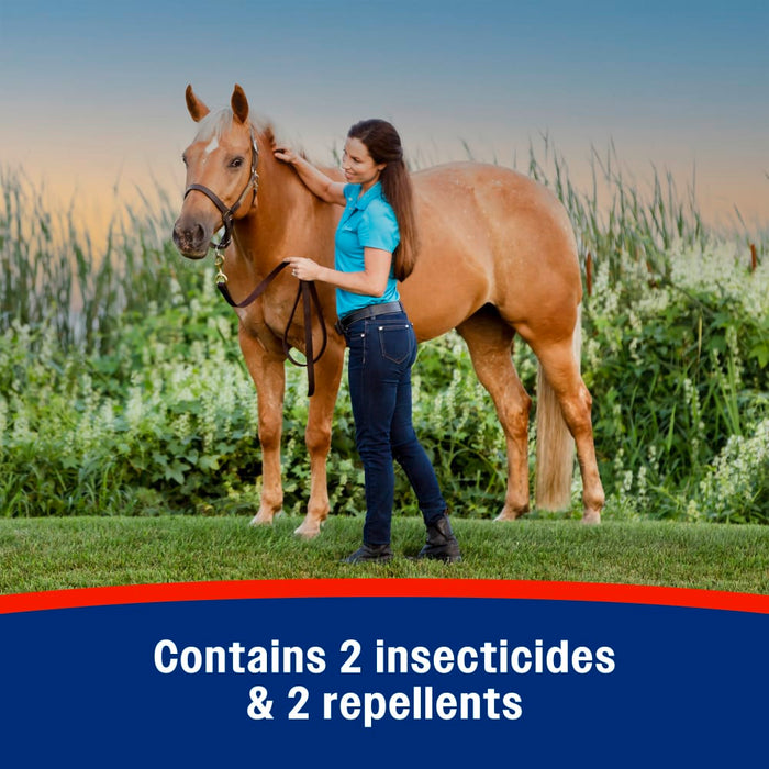 Farnam Mosquito Halt® Repellent Spray for Horses Equine - Fly & Insect Control Farnam