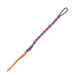Mustang Poly Quirt Tack - Whips, Crops & Quirts Mustang Teal/Purple/Pink