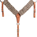 Mustang Alpaca/Mohair Twisted Breast Collar Tack - Breast Collars Mustang