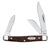 Brown Synthetic Medium Stockman Knives WR CASE   