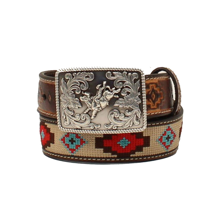 Boy's 3D Aztec Belt KIDS - Accessories - Belts M&F Western Products   