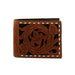 3D Floral Filigree Inlay Bifold MEN - Accessories - Wallets & Money Clips M&F Western Products   
