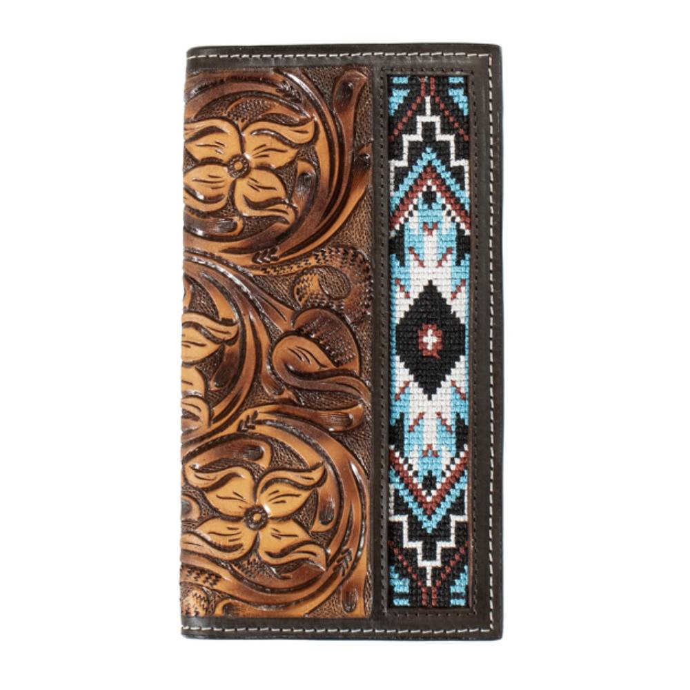3D Men's Rodeo Hand Tooled Wallet Teskeys