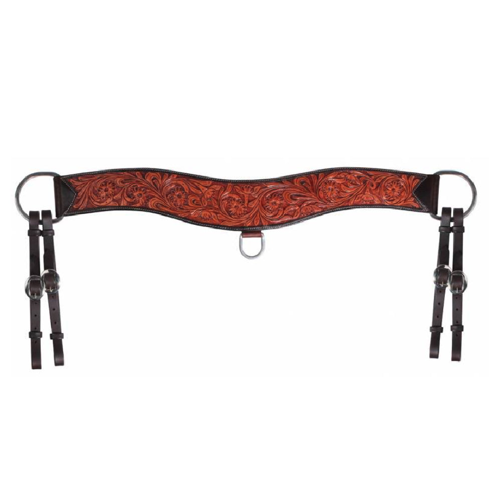 Professional's Choice Prairie Flower Steer Tripping Collar Tack - Breast Collars Professional's Choice   