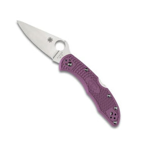 Spyderco Delica Purple Knives SPYDERCO   