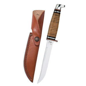 Case Leather 5" Utility Hunter Knives W.R. Case   
