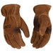 Kinco HydroFlector™ Water-Resistant Premium Suede Cowhide Driver with Double-Palm For the Rider - Gloves Kinco