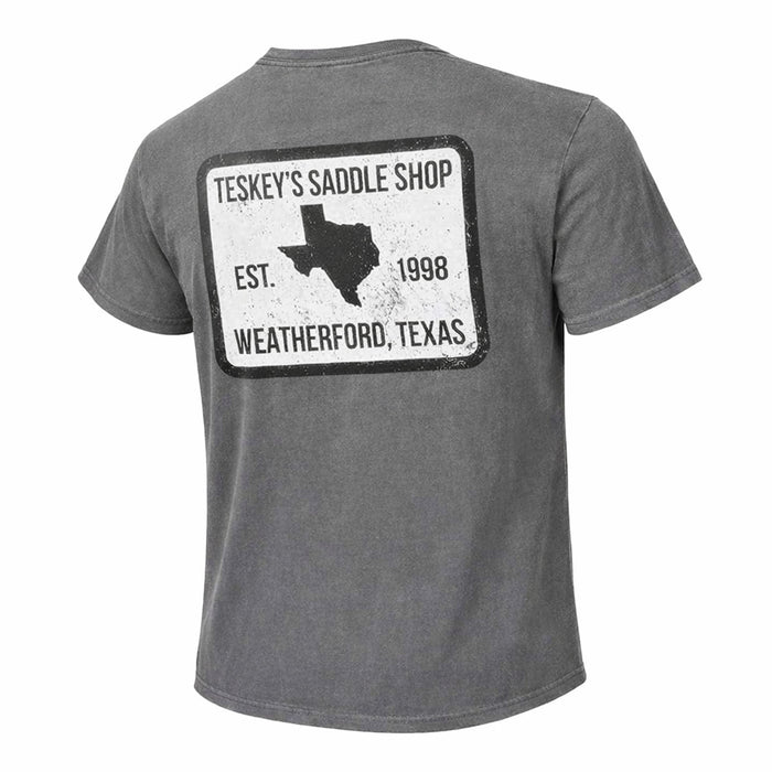 Teskey's Saddle Shop Tee - Black TESKEY'S GEAR - SS T-Shirts Teskey's