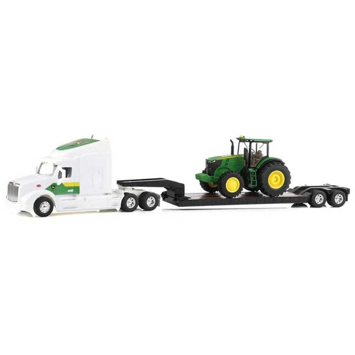 Peterbilt 579 Semi Truck With Lowboy Trailer And John Deere Tractor KIDS - Accessories - Toys John Deere