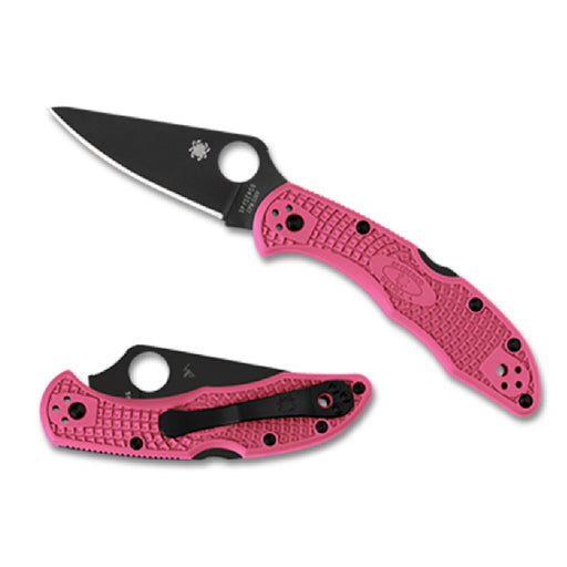Spyderco Delica 4 Pink S30V Knives Spyderco
