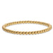 4mm Gold Beaded Bracelet WOMEN - Accessories - Jewelry - Bracelets Splendid Iris   