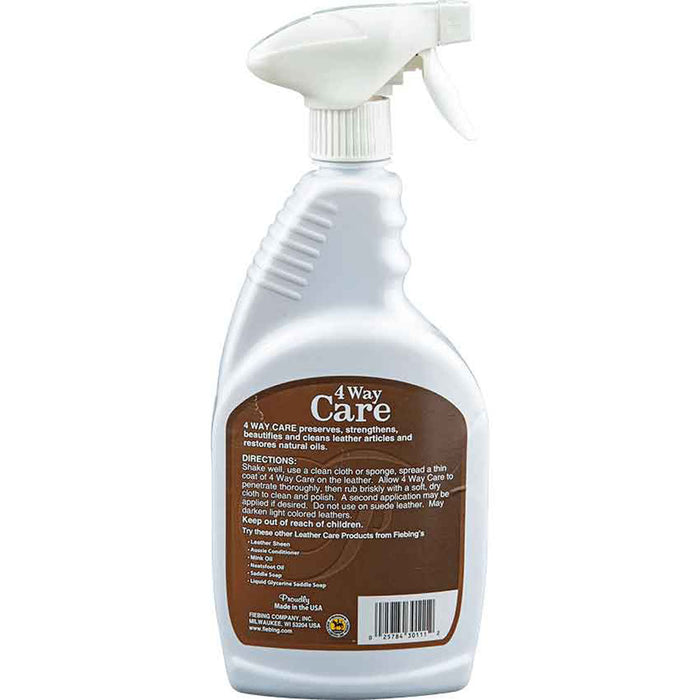 Fiebing's 4-Way Care Leather Conditioner Barn - Leather Working Fiebings