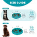 Outward Hound Turquoise Drop Fun Feeder Dog Bowl Pets - Feeding & Watering Outwardhound