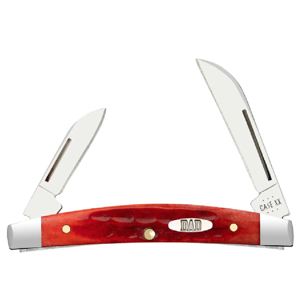 Father Day Pocket Work Old Red Bone Knives WR CASE   