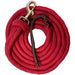 Poly Cowboy Lead Rope Tack - Halters & Leads Mustang Red