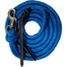 Poly Cowboy Lead Rope Tack - Halters & Leads Mustang Blue