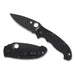 Spyderco Manix 2 XL Black G-10 Black Blade Knives Spyderco   