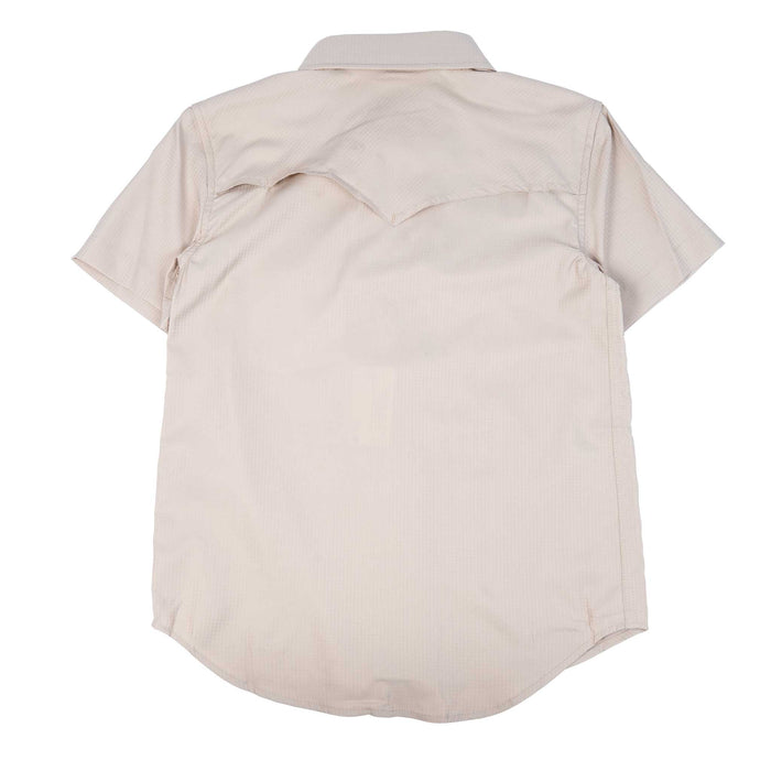 Rock & Roll Denim Boy's Tek Solid Tan Pearl Snap Shirt