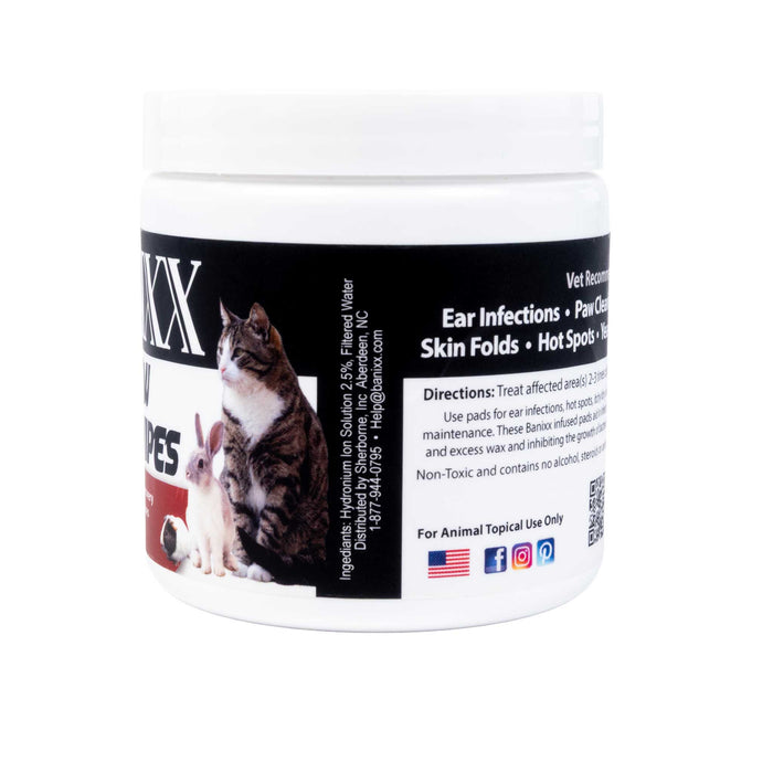 Banixx Ear & Paw Wound Wipes First Aid & Medical - Topicals Banixx
