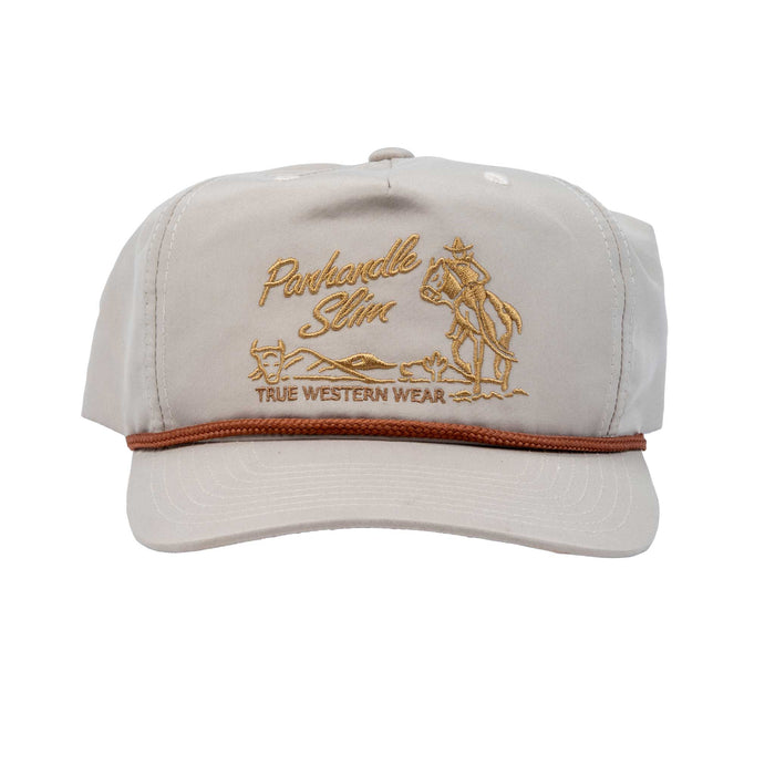 Panhandle Slim Tan Rope Cap