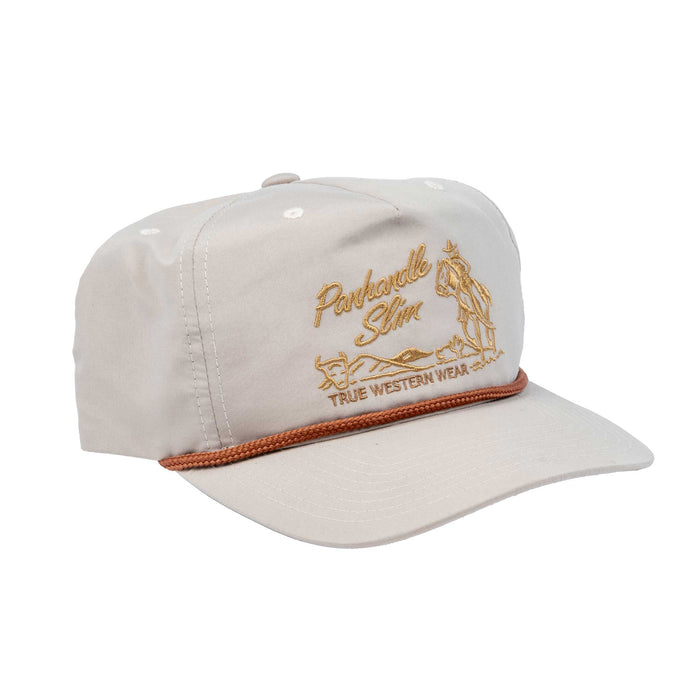 Panhandle Slim Tan Rope Cap