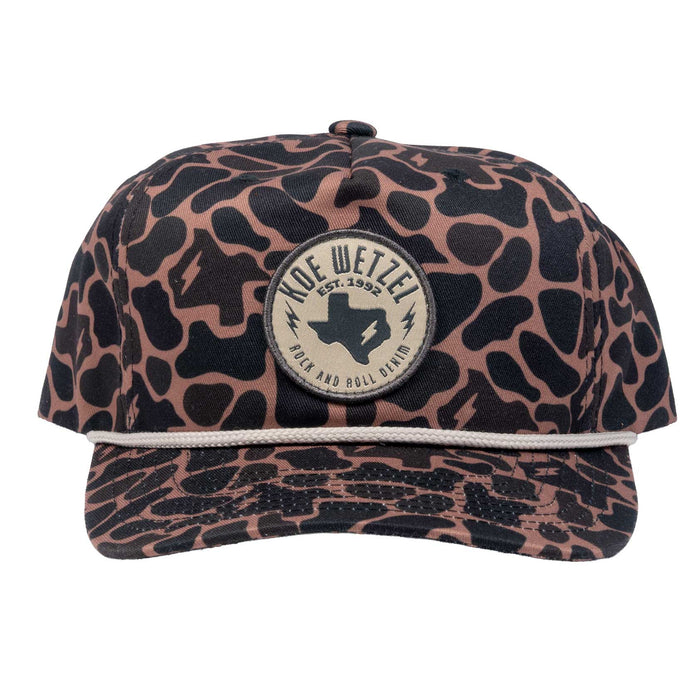 Rock & Roll Denim Koe Wetzel Rope Cap - Taupe/Black