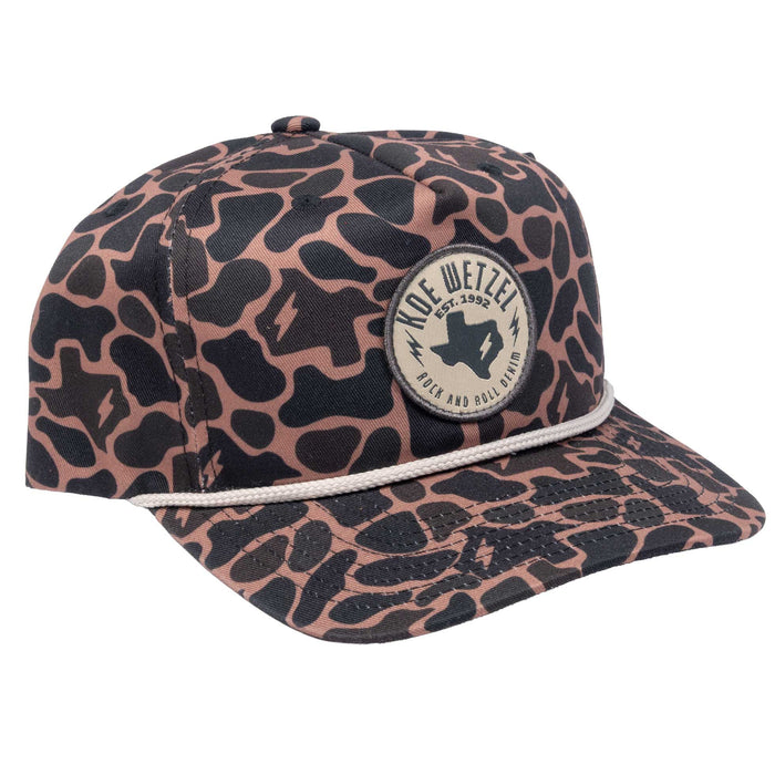 Rock & Roll Denim Koe Wetzel Rope Cap - Taupe/Black