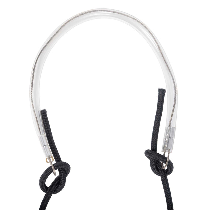 Partrade Square Snaffle Sliding Headstall Gag Bit