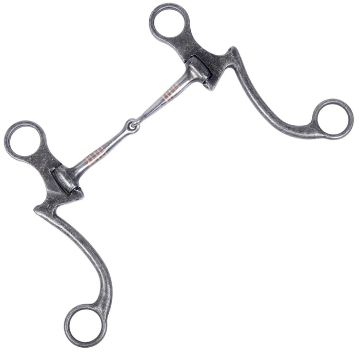 Cowboy Tack Smooth Dot Snaffle Bit