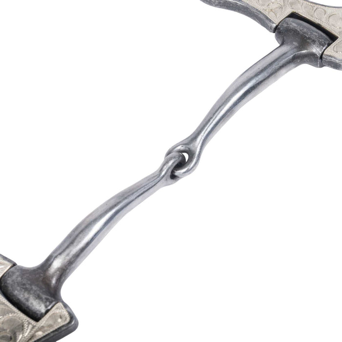 Cowboy Tack Smooth Dot Snaffle Bit