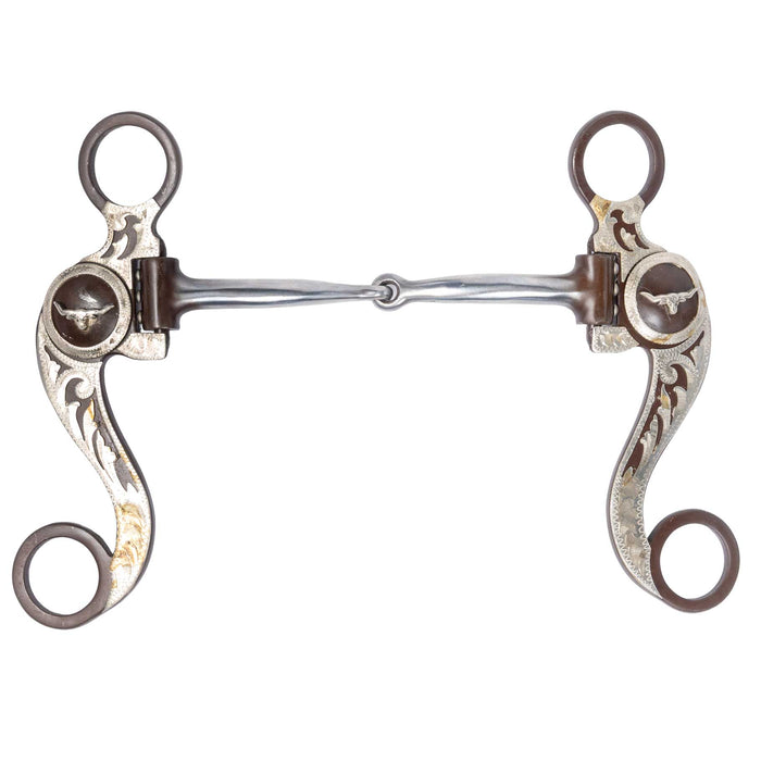 Formay Long Horn Concho Snaffle Bit
