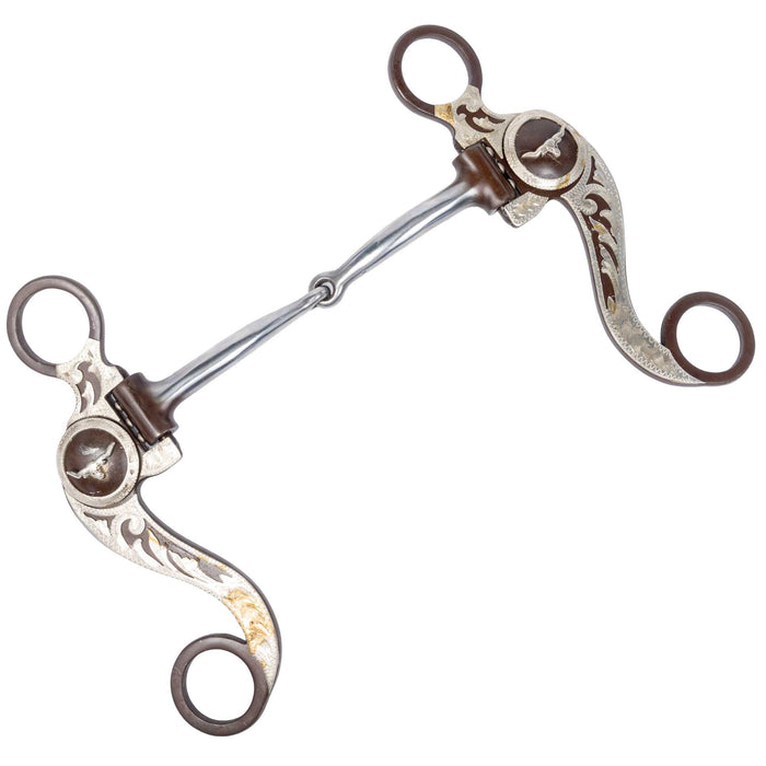 Formay Long Horn Concho Snaffle Bit